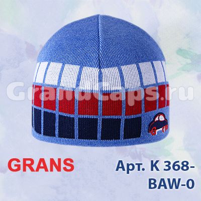 5. Головные уборы - K-368-BAW-0 Grans (шапка детская)