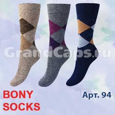 2. Чулочно-носочные изделия - 094 Bony Socks 18% (носки мужские)