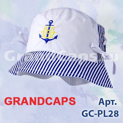 5. Головные уборы - GC-PL28  Grandcaps (панама детская)