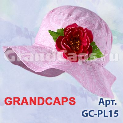 5. Головные уборы - GC-PL15  Grandcaps (панама детская)