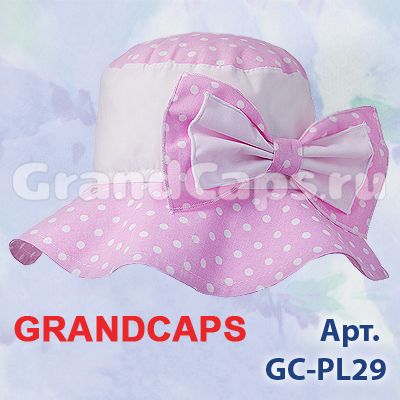 5. Головные уборы - GC-PL29 Grandcaps (панама детская)
